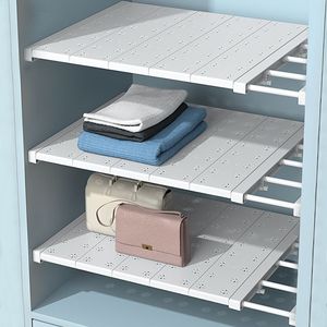 Uchwyty przechowywania stojaki regulowane półki do przechowywania szafy szafa szafka na ścianie stojak na szafkę w łazience półki szafki kuchenne organizator domu 230824