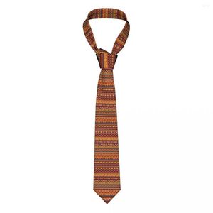 PARI TIE ASTRATTO ETNICA ASTRATTO UNISEX NOTTINI POLIESTER POLIESTERE 8 CM CLASSA CLASSA AFRICA NECK PER ACCESSORI DI SHIRT MENS