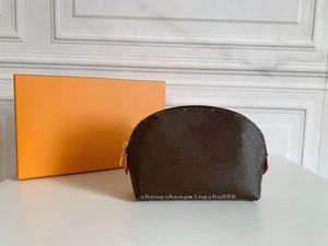 Borsa cosmetica nera da donna di nuova moda Borsa da uomo squisita Coin Zero Portafoglio da uomo Borsa da lettera Borsa da designer di lusso con scatola antipolvere