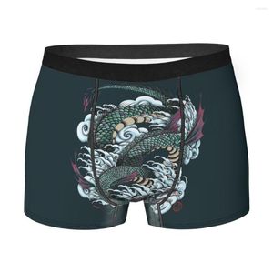 Underpants Japanese Style Art Traditional Old School Tattoo Breathbale Panties Male Underwear Sexy Shorts Boxer Briefs