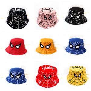 Новый дизайнер Sun Hat Cartoon Mite Spider Kid Heartables Hats Аниме открытая спортивная модная шапки рождественский подарок