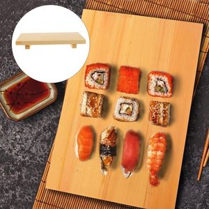 Dinnerware Sets Sushi Plate Snack Serving Tray Wood Board Desserts Japanese Style Tableware