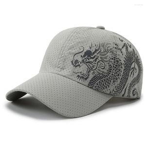 Козырьки Мужчины на открытом воздухе Sun Hat Hip Hop Baseball Cap Печать китайские кепки Trucker Женщины Регулируемые шляпы по солнечному складу