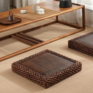 Cuscino rattan futon soggiorno all'ingrosso tatami addensante meditazione adorazione buddha giapponese e coreano finestra di aro