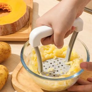 Ręczne ziemniaki Masher Plastikowe Plastikowe Smasher Przenośne narzędzie kuchenne dla niemowląt Gadżety kuchenne AU24
