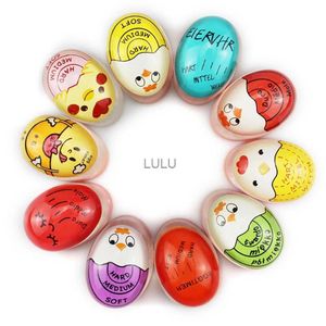 Egg Timer Resin Boiled Egg Cooker Color Changing Cooking Temperature Observer Kitchen Tool Eco-Friendly Resin Red Eggtimer HKD230810