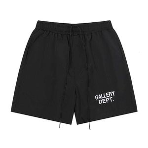 Gallerys Dept Shorts Designer Sommer Gallery Hosen Männer Frauen Buchstaben Luxus Mode Marke Print Terry Shorts Nebel Gallerys Dept Hemd Poi 9055