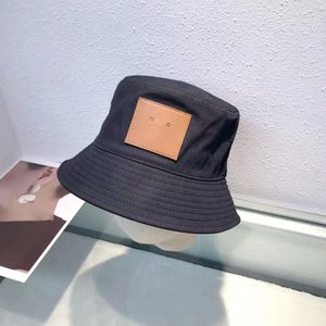 Casual Bucket Hat Baseball Cap Patchwork Hatts Beanie For Man Weman tillgänglig Dome Smile Deaign 3 Colors Breattable