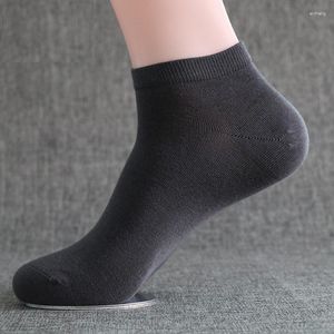 Meias masculinas 5 pacote de pacote japonês harajuku natural verão fino fino fino masculino machado loafer chaussette tornozelo sem show meias brancos