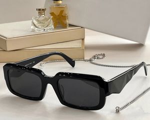 Sonnenbrille Frauen Klassische Modeeinkauf Opr27ZS Große Boxbrillen mit Metallketten Anti-Ultraviolett UV 400 Objektivgröße 53-22-145 Designer Top-Qualität