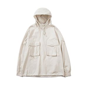 Topstoney Brand Jackets Ghost Collection Pocket Pullover Hoodie Jacket Stone Stone Exmbroided Counter Badge Size M-2XL262O