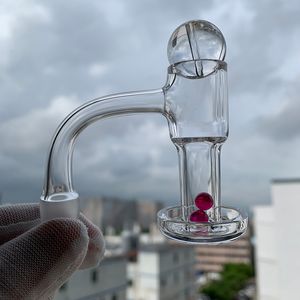 DHL Shipping!!! the whole body Full Weld Beveled Edge Terp Slurper Smoking Quartz Banger with Glass Cap And 6mm Ruby 10mm 14mm 18mm 45 90 Nails for Dab Rigs and Water Bong