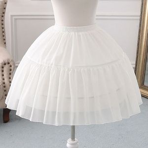 Cosplay fiskben kort kjol lolita carmen slip foder söta flickor kjolar justerbar petticoat