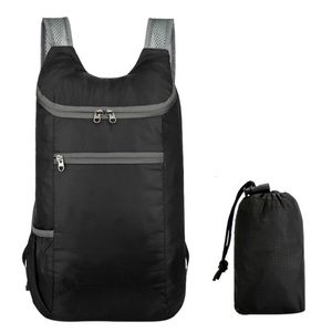 Backpacking Paketleri 15L su geçirmez katlama sırt çantası ultralight kamp açık gündüz çantası erkekler kadın katlanabilir seyahat yürüyüş bisiklet 230824