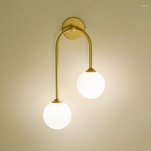 Lâmpada de parede led nórdica led sala de estar decoração de metal ardências de metal moda moderna minimalista quarto de cabeceira iluminação