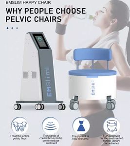 Lastest Hiemt icke-invasiv bäckenbottenmuskel reparerad tränare Emslim Slimming Machine Ems Muscle Stimulator Cushion EMS-Chair Happy Chaaint Beauty Equipment