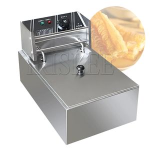 Handelsbraten-Stall-Einzylinder Zweikorb mit großer Kapazität mit Brathausbrittmaschine schneller Heizung Snack Maker Electric Fryer