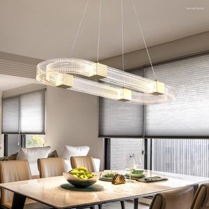 Hängslampor postmodern minimalistisk kreativ personlighet matsal ljuskrona ljusa lyxbar levande