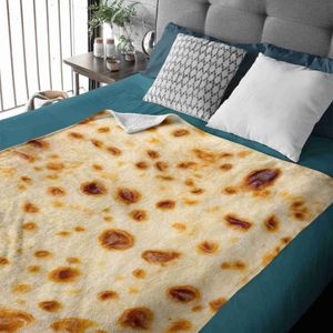 Blankets Novelty Blanket Food Throws Plush Bedspread Lightweight Quilt for Bed Sofa Flannel Blankets Fluffy Soft Warm R230824