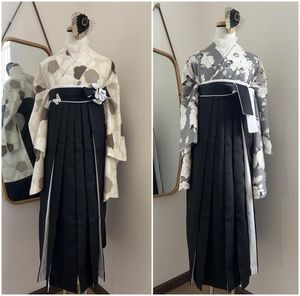 Etniska kläder high-end japansk traditionell formell klänning kimono examen ceremoni retro kostym