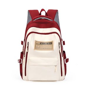 Рюкзак для школьной сумки рюкзак Nylon Travel Mochila рюкзаки для девочек -подростков Женский плечо плечевой багпак в корейском стиле SAC Femme Luxury 230823