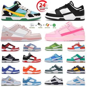 Designer Kids Shoes for Boys Girls Black White Panda Chunky Atletico Sneaker di moda casual all'aperto per bambini Jogging Walk Toddler Sports Trainer 22-35 EUR 22-35