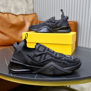 Top Designer Flow Men Sneakers Buty poślizg na rozciągającej siatce tkaniny Tre-Rod trenerzy impreza ślubna gumowa jazda na deskorolce spacery EU38-46, z pudełkiem