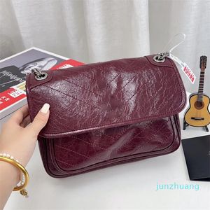 sacchetti designer portafoglio femminile borse borsette caviali sacchetti a catena dorata 23 cm pattinate spalla di lusso di lusso borse da design