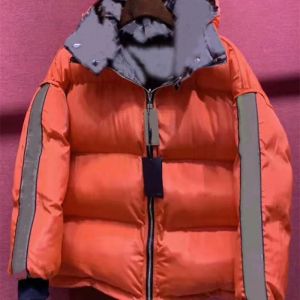 Дизайнерский зимний мужчина вниз куртка Parkas сгущается теплый двухсторонний буква с капюшоном.