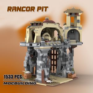 Blocks Movie Scene Rancor Model Pit Sets Room Moc Building Blocks DIY Assembly Bricks Collection Children Toys Xmas Gifts 230823