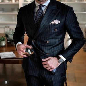 Najnowszy projekt spant płaszczy dwuosobowy garnitur Slim Fit Fashion Suits dla mężczyzn PROM Groom Tuxedo Kurtka z spodniami SET325Y