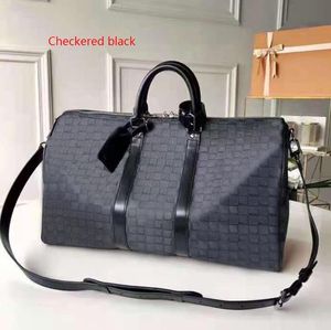 Bagage väska designer handväska män duffle reser axelväska herrbagage påse utomhus sport äkta läder av hög kvalitet kvinnors crossbody handväska 02