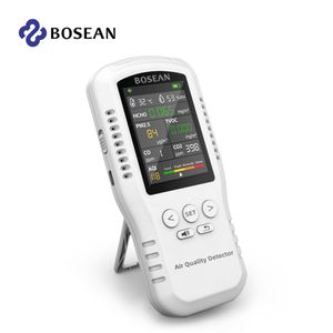 Analizatory węgla Bosean Air Monitor CO2 CO 22.5 HCHO TVOC TEMPERATYCZNA MONITOR DOMOWY DETEKTOR AITO DETECTOR Z PRAWDZIWYMI czujnikami 230823