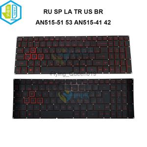 US RU Brasile Turchia Tastiera retroilluminata latina spagnola per Acer Nitro 5 AN515-51 AN515-52 53 AN515-31 AN515-41 AN515-42 LG5P-A52BRL HKD230812