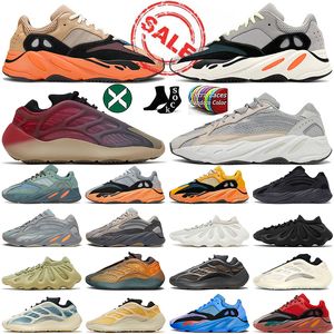 Yezzy Yeezies Kanyes West Boost 700 v2 erkek bayan spor ayakkabı Hi-Res Kırmızı Mavi Krem v3 Azael Alvah Vanta Fade Carbon spor eğitmenleri