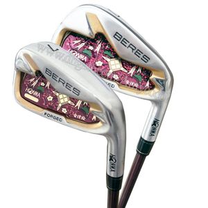 Golf Clubs Women Honma S-08 Golf Irons 5-11 A SW Beres Iron Set l Flex Grafite Albero e Fili