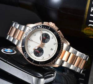 Tud Luxury Watch Quartz Erkekler Saatler 42mm Gümüş Altın AA Su Geçirmez Paslanmaz Çelik Bilek Bant Yeni Moda Tasarımcısı Long12 Bilek saati