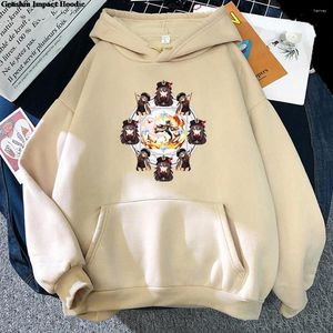 Herren Hoodies Y2K Genshin Impact Hoody Graphic Female Tops Kawaii Harajuku Hoodie für männliche Ullzang süße lustige Cartoon Anime Sweatshi