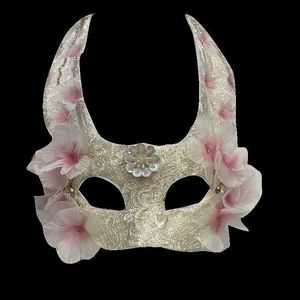 Chiński styl Han Costume Dzieci Maski dla dorosłych taniec King Mask Mask Masquerade Party Halloween Q230824