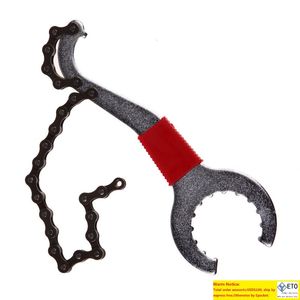 Cykelkedjepiskbottenfästet FreeWheel Wrench Reparation Remover Tool Herramienta Bicicletas