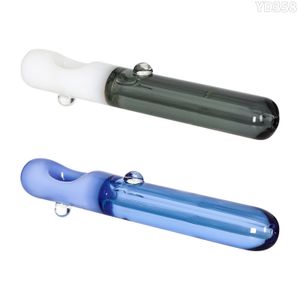 Novo longo tubo de vidro cheio de óleo cor combinando pequeno tubo acessórios para fumar fábrica tubo de vidro de cabelo reto