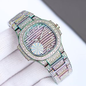 Diamond Watch Женские дизайнерские часы автоматическое механическое движение 35,2 мм сапфировые водонепроницаемые браслеты из нержавеющей стали деловые часы Montre de Luxe