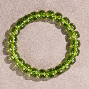 Green Quartzose Jade Elastic Beaded Bracelet For Unisex Bracelets For Womendesigner Bangle Bangles For Women Designer Jewelry Man S Jewellery Gems And Jewels