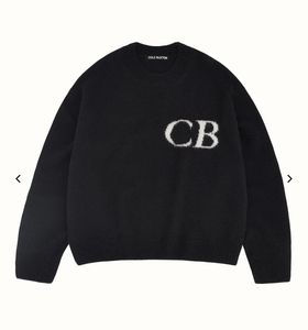 Cole Buxton Brand Designer Men's Fashion Sweaters 2024 CB Latter Knit Jacquard Cole Buxton Sweater Men Women Quality Loose Sweatshirts High-Qualityclothing 729