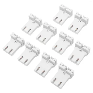 Pendant Lamps 10 Pcs Fluorescent Lamp Holder T8 Light Accessary T8/T12 Tube Household Holders Home