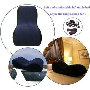 Sex Furniture Inflatable Sex Sofa Pad Foldable Bed Furniture with Cuffs Adult BDSM Chair Sexual Position Ramp Erotic Pillow Cushion Couples 230825