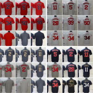 Xander Bogaerts basebolltröjor Enrique Hernandez Ted Williams Rafael Devers Martinez David Ortiz Chris Sale Mookie Betts Verdugo Sydd Jersey Men Size S-3XL