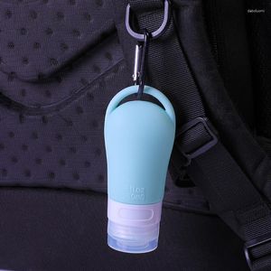 Storage Bottles 38/60/90ml Soft Silicone Travel Reusable Empty Lotion Squeeze Tube Size Portable Container For Cosmetic