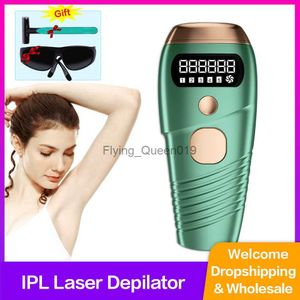 IPL Laser DePilator 900000 Flash Profesjonalny stały LCD laserowe usuwanie włosów fotoePilator Kobiety bezbolesne do usuwania włosów maszyna HKD230825