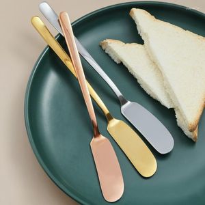 Пластин нож для масла Японский сыр Десерт распределяет джема сгущенной из нержавеющей стали запад